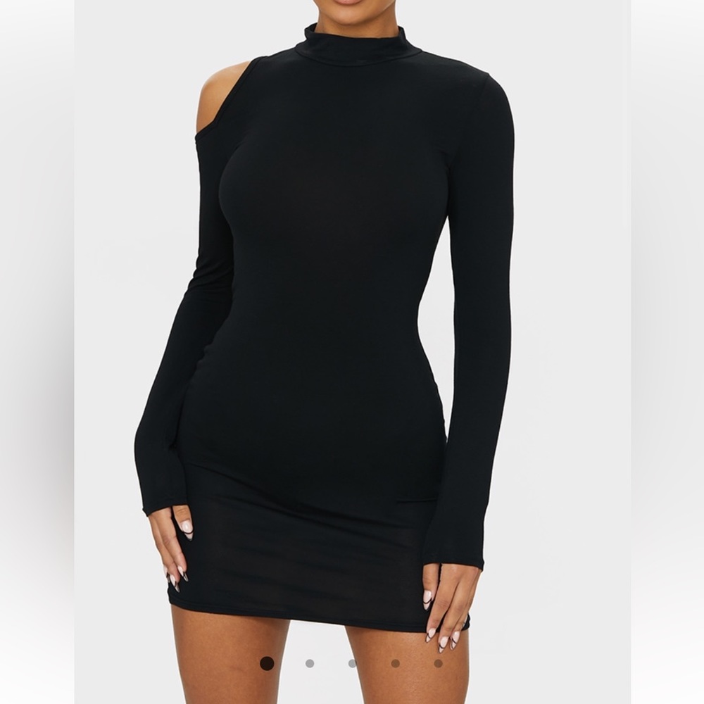 Long Sleeve Black Dress